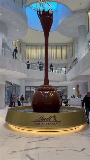 240K views · 5.3K reactions | Watch the world’s tallest chocolate fountain in action—only in Zurich.  | Swiss Travel Tips | Facebook