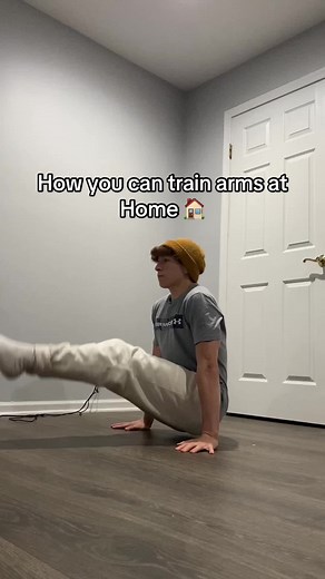 Try this full arm workout! 🦾😈 #calisthenics #bodyweight #fyp | Calisthenics