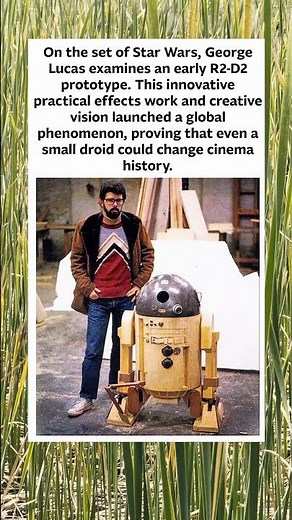 George Lucas and the Original R2-D2 Prototype 🎬