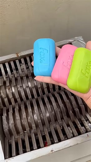 ASMR Soap distroy 🧼 #soap #machine #asmr #viral #shorts