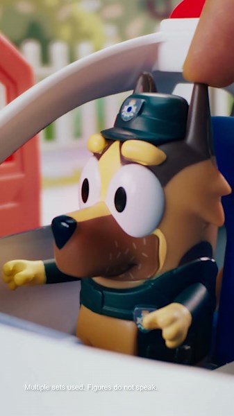 BLUEY | POLICE CAR YOUTUBE SHORT | 15