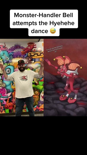 #duet with @My Singing Monsters #mysingingmonster Great job Bell! 🙌 #msm #gaming #hyehehe #dance