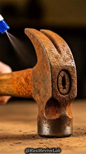 Satisfying Steel Hammer Head Restoration 🔨 |