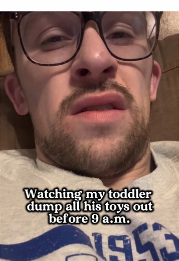 Can’t wait clean this up in 12 hours. #fyp #toddlersoftiktok #dadlife