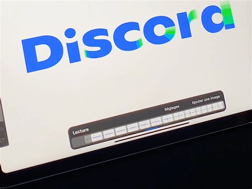 太哇塞了吧！好喜欢这种丝滑柔顺的动画，discord logo绘制过程太上头！