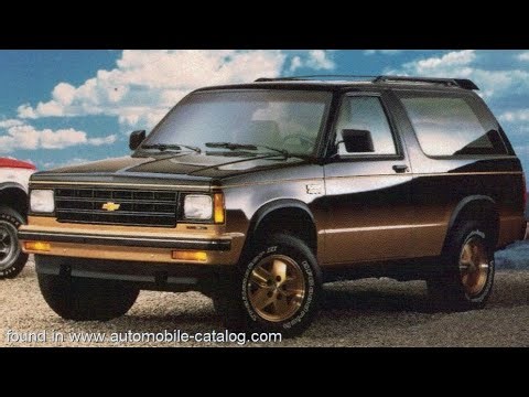 1989 Chevrolet S-10 Blazer 2-door Start Up, Engine, and In Depth Tour