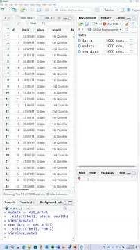 How to drop variables in R