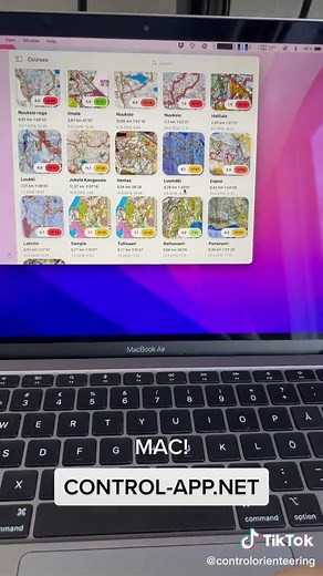 Control Orienteering App on TikTok
