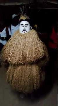 Angom-lara - danse traditionelle fang - Lambarene (Gabon)