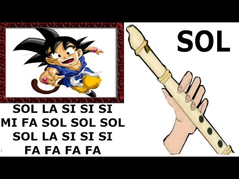 Mi corazón encantado, flauta dulce fácil, tutorial con animación, easy flute recorder