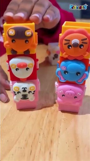 Animal Sticker Toy ASMR for Kids #ASMR #kidstoys