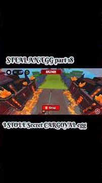 I got Secret CARGOYAL egg IN STEAL AN EGG PART 18 comment your username and play with me Roblox #rob