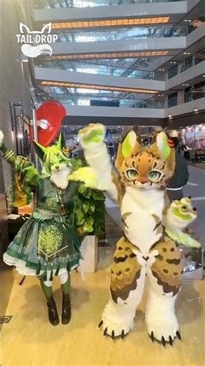 Furry power, unleashed #taildrop #furry #cute #kigurumi #cosplay #oc #furryoc #fursuit #kig