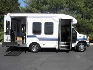 2005 Ford E-350 Wheelchair Shuttle Bus Non CDL For Sale @ www.getanybus.com