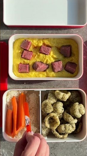 Bento Box with Tantos Puffed Pasta Chips 🍱✨ | Fun & Tasty Lunch Idea