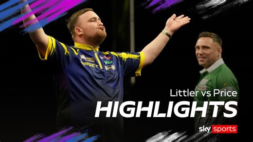 Premier League Darts: Luke Littler produces superb comeback against Gerwyn Price to win in Dublin
