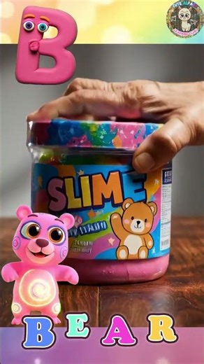 Magic Slime Animals: Red Alligator to Blue Dog! 🌈🐊🐶 #Shorts