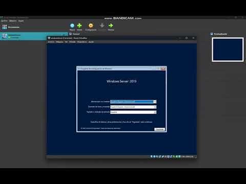 instalación de Windows server en virtual box.