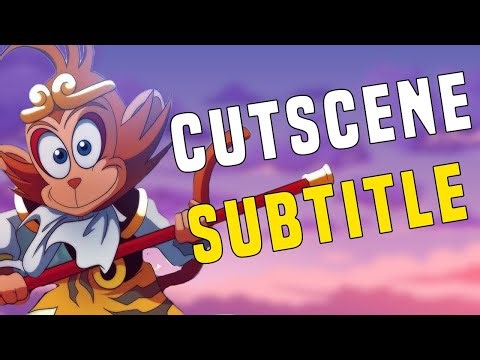 Monkey Magic Cutscene with Subtitles Upscaled