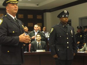 Seven Cops Sworn Into Duty, Officers Honored for Service