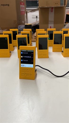The Most Efficient 1W Bitcoin Monitoring Gadget