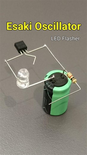 Esaki Oscillator | LED Flasher Circuit