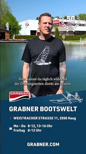 Test boats now! Grabner Boat World & Test Lake 3350 Haag, Austria