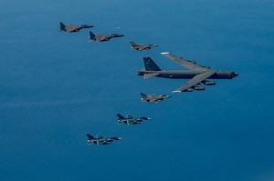 Chinese Fighter Comes 10 Feet from B-52 in Nighttime Intercept