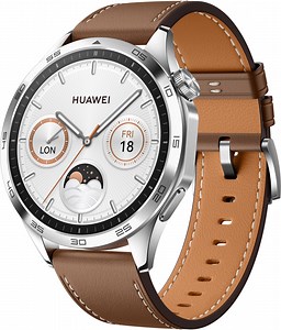 HUAWEI Watch GT 4 Classic 46mm Brązowy Smartwatch - niskie ceny i opinie w Media Expert