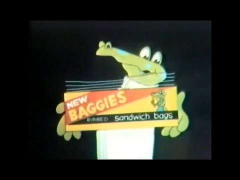 Baggies Alligator Mascot Commercial (1976)