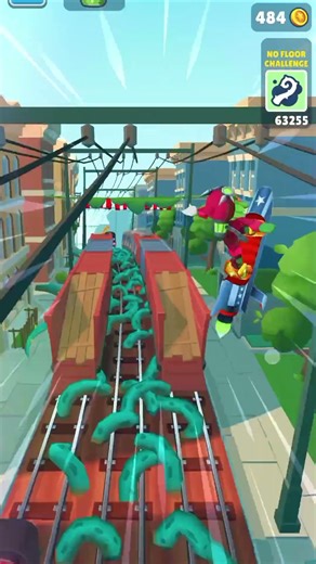 Subway surfers Plant Invasion #subwaysurfers #plantinvasion #gaming #shorts #gameplay