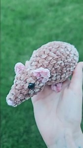My no-sew raddish the rat pattern! 🖤