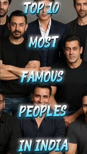 Top 10 Most Famous People in India 🇮🇳 | Legends Who Made History