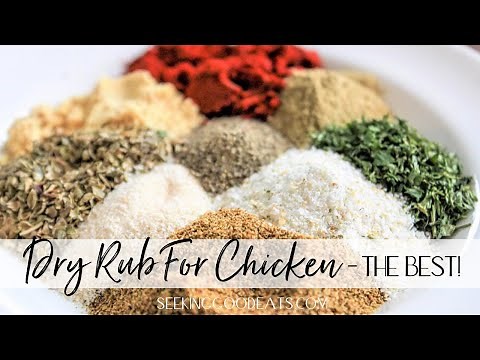 Dry Rub For Chicken - The Best Dry Rub!
