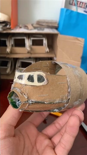 Airbus A350 Cockpit model progress #shorts #artandcraft #artwork #airbusa350 #airplane