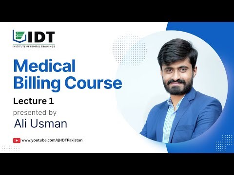 Certified Medical Billing | Lecture 1 | Credentialing | Instructor Sir M Ali Usman