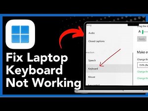 How to Fix Non-Working Keyboard Keys in Windows 11 (Complete Guide)