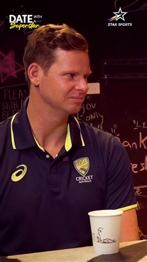 Steve Smith feels 'Sky Full of Stars' 🌟 when he talks about his life on and off the field! 🏏✨ But what else lights up his universe—travel, music, or a secret hobby? Find out in this exclusive 'Date with a Superstar' ft. #SteveSmith SAT, 4th JAN, 7 PM only on Star Sports YouTube! ✨ | Star Sports