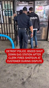 A Detroit gas station has been shut down following a shooting that occurred during a verbal altercation between an employee and a customer on Monday night. Read more: themetrodetroitnews.com/detroit-police-bseed-shut-down-gas-station-after-clerk-fires-shotgun-at-customer-during-dispute/ | Metro Detroit News