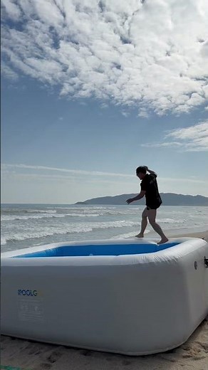 14*10*4ft size inflatable above ground pool iPoolGo portable swimming pool 🏊