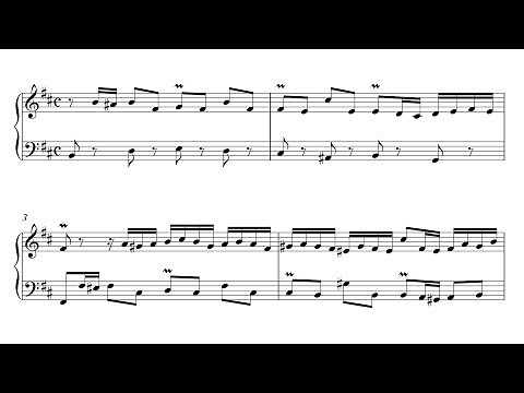 Bach: Invention 15 in B Minor, BWV 786 (Urtext Edition)