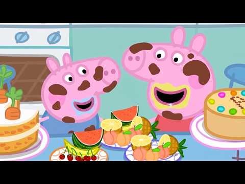 Peppa Pig Pat a Cake Song 🍰🐷 + More Nursery Rhymes for Kids 🎶 Fun Cooking with Peppa Pig! 🏠