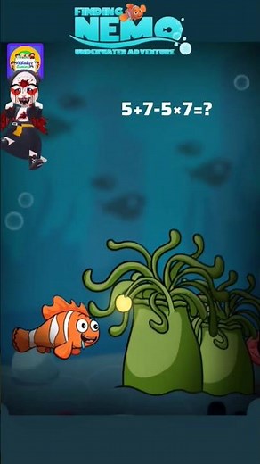 Finding nemo scary night in the ocean 🌊| animation