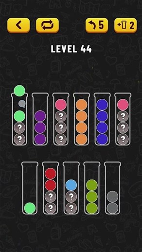 Ball Sort Puzzle Level 44