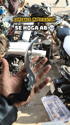 dhokebazz on Instagram: "Comeback 💀@dhokebazz_rider . . . . . #rider #modification #bike #motovlog #yamaha"