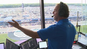 Behind the scenes of a NASCAR radio broadcast with Wyoming native Jeff Striegle, racing's voice