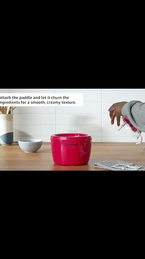 Easy Homemade Electric Ice Cream Maker With Recipe Book! #icecream #gelato #frozen #yogurt #sorbet