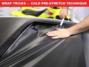 Vinyl Wrap Tricks & Tips | Cold Pre-Stretch Technique