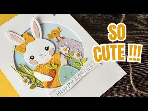 Create the CUTEST Easter Card Ever with EASY Steps