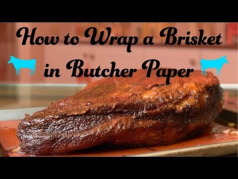 How to Wrap Brisket in Butcher Paper - BurqueñoBQ